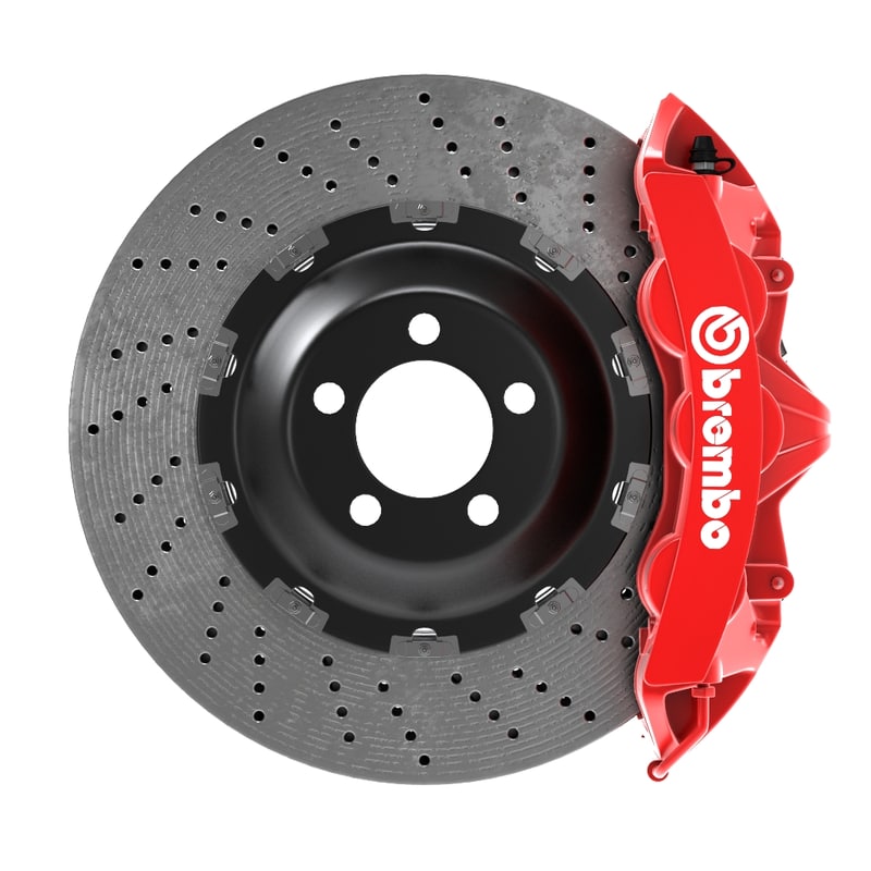 ốp má phanh brembo cho vinfast